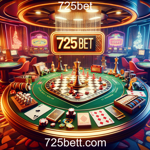 Descubra os Melhores Jogos de Mesa na 725bet